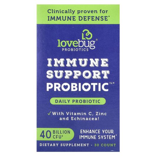 Основне фото товара Immune Support Probiotic Daily Probiotic 40 Billion, Пробіотики, 