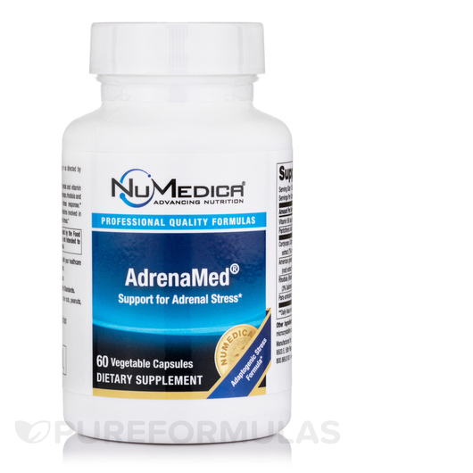 Основное фото товара NuMedica, Поддержка надпочечников, AdrenaMed, 60 капсул