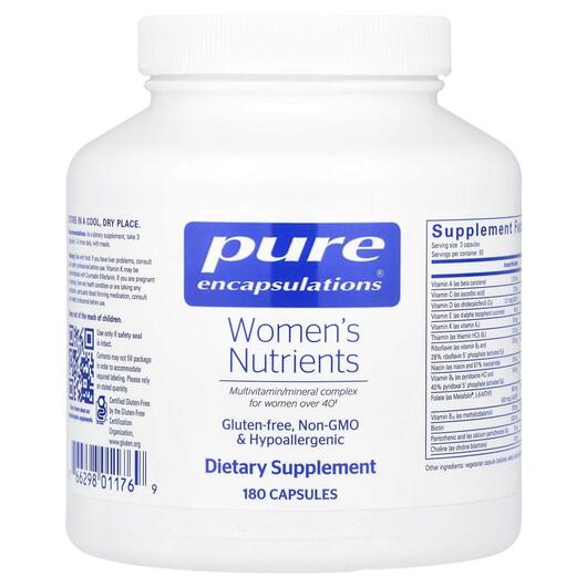 Основне фото товара Women's Nutrients 180, Вітаміни для жінок, 180 капсул