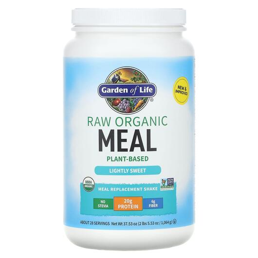 Основне фото товара RAW Organic Meal Lightly Sweet, Замінник їжі, 1064 г