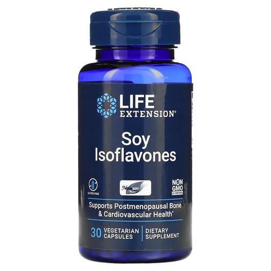 Основне фото товара Soy Isoflavones Super Absorbable, Соєві Ізофлавони, 60 капсул