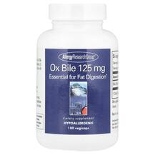 Жовчні кислоти Ox Bile 125 mg Allergy Research Group