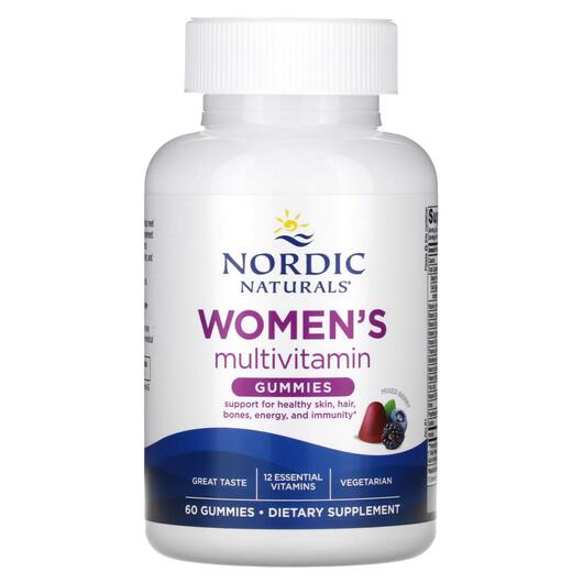 Основне фото товара Women's Multivitamin Gummies, Вітаміни для жінок, 60 конфет