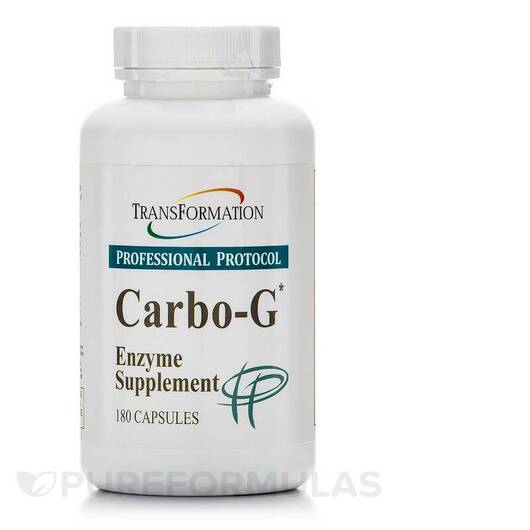 Основне фото товара Transformation Enzymes, Carbo-G, Ферменти, 180 капсул