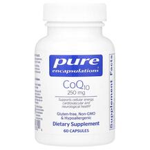 CoQ10 250 mg Коэнзим CoQ10 Pure Encapsulations