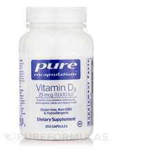 Вітамін D3 Холекальциферол Vitamin D3 25 mcg 1000 IU