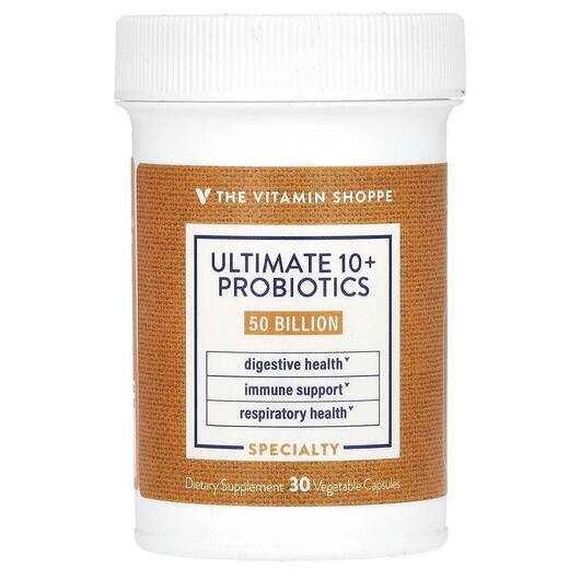 Основне фото товара Ultimate 10+ Probiotics 50 Billion, Пробіотики, 30 капсул
