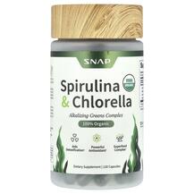 Спіруліна Organic Spirulina & Chlorella Snap