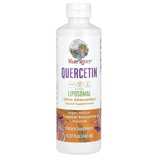 Основне фото товара Quercetin Liposomal Tropical Smoothie, Кверцетин, 450 мл
