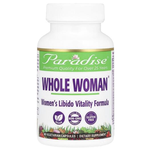 Основне фото товара Whole-Woman Sensual Fire Libido Formula, Підтримка Лібідо, 60 кап