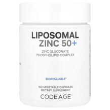 Ліпосомальний цинк Liposomal Zinc 50+ CodeAge Ліпосомальний цинк Liposomal Zinc 50+ CodeAge