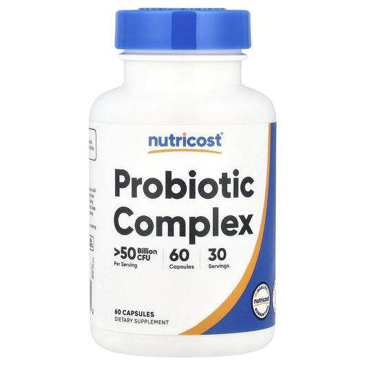 Основне фото товара Probiotic Complex >50 Billion CFU, Пробіотики, 60 капсул