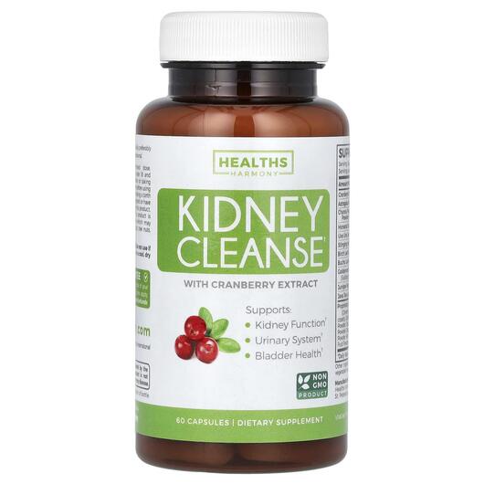 Основне фото товара Kidney Cleanse, Підтримка здоров'я нирок, 60 капсул