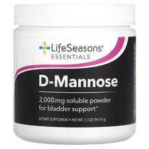 D-Mannose 2000 mg Д-манноза LifeSeasons 94.97 г