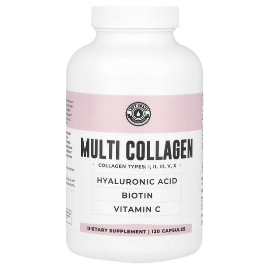 Основне фото товара Left Coast Performance, Multi Collagen, Колаген, 120 капсул