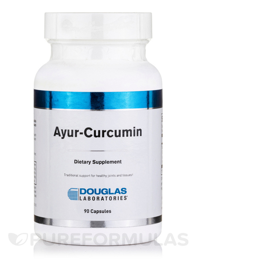 Основне фото товара Ayur-Curcumin Turmeric, Екстракт кореня куркуми, 90 капсул