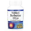 Фото товару Natural Factors, WellBetX Berberine 500 mg, Берберин, 60 капсул