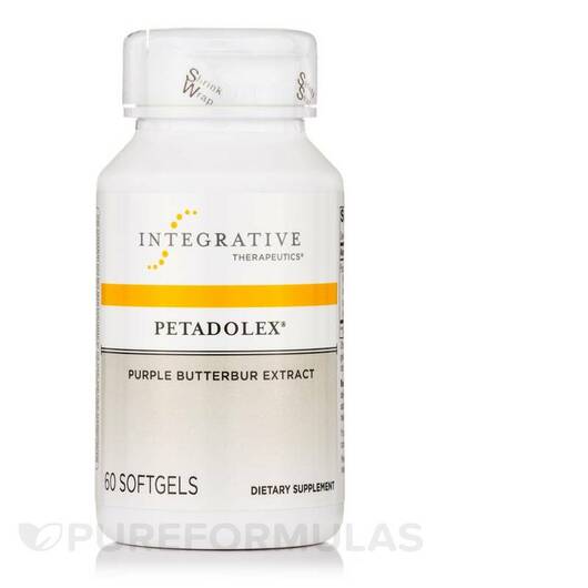 Основне фото товара Integrative Therapeutics, Petadolex, Підтримка стресу, 60 капсул
