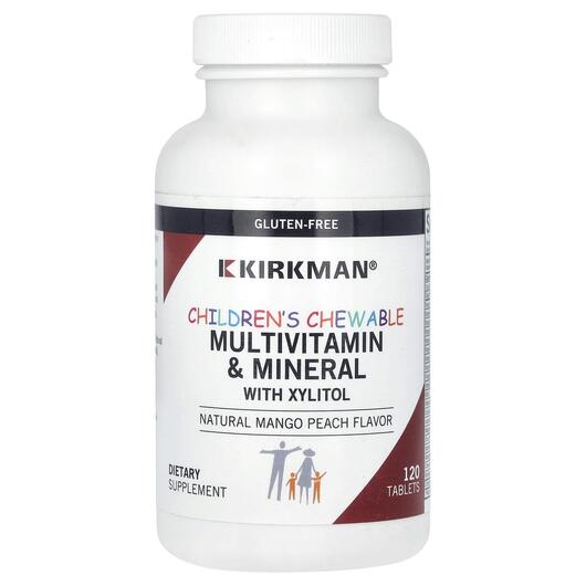 Основне фото товара Children's Chewable Multi-Vitamin/Mineral, Вітаміни для діте