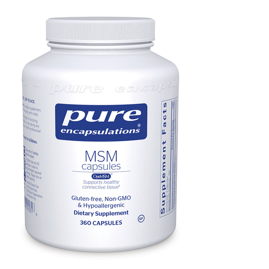 Основне фото товара Pure Encapsulations, MSM, Метилсульфонілметан МСМ, 360 капсул