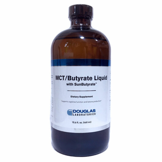 Основне фото товара MCT/Butyrate Liquid with SunButyrate, Масляна кислота, 460 мл