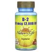 Vitamin D-2 50 mcg 2000 IU, Вітамін D2 Ергокальциферол, 90 капсул