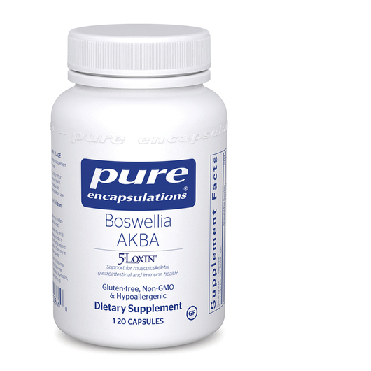 Основне фото товара Pure Encapsulations, Boswellia AKBA, Босвелія, 120 капсул