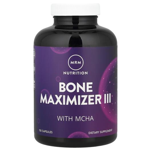 Основне фото товара MRM, Bone Maximizer III, Підтримка здоров'я кісток, 150 капс