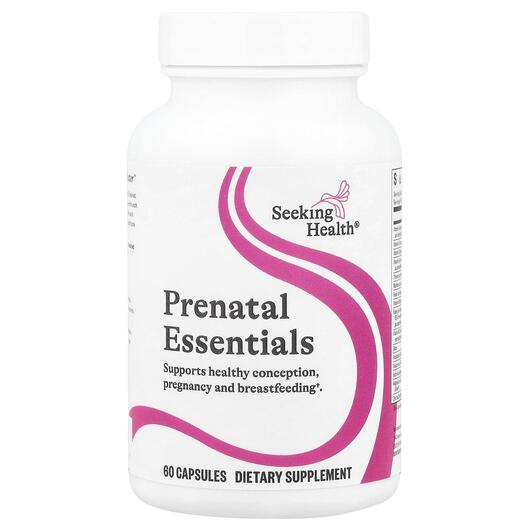 Основне фото товара Prenatal Essentials, Вітаміни для вагітних, 60 капсул