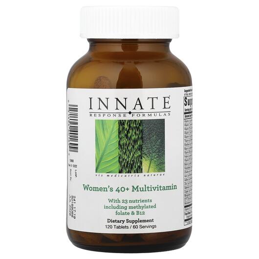 Основне фото товара Women's 40+ Multivitamin 120, Вітаміни для жінок 40+, 120 та