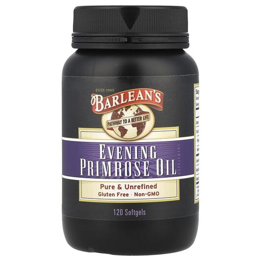 Основне фото товара Evening Primrose Oil, Масло примули вечірньої, 120 капсул