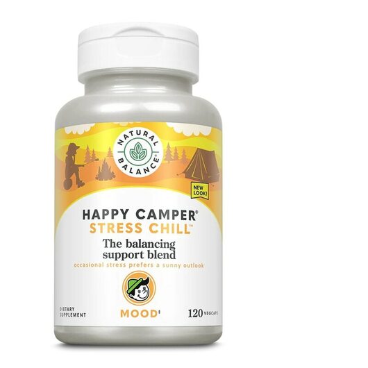 Основне фото товара Happy Camper Stress Chill | The Balancing, Підтримка стресу, 120 