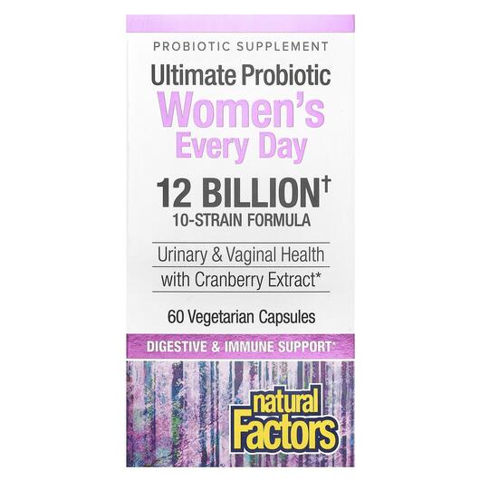 Основне фото товара Ultima Probiotic 10/12 Women's Formula, Пробіотики для жінок