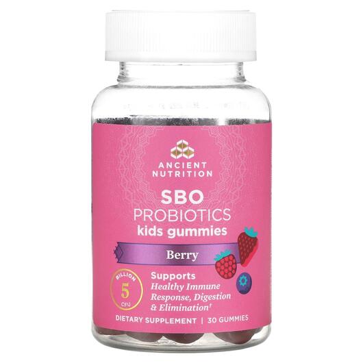 Основне фото товара Kids SBO Probiotics Berry 5 Billion CFU, Пробіотики, 30 таблеток