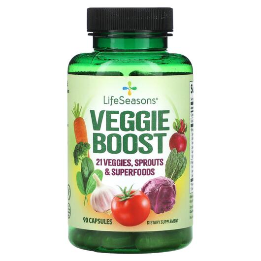 Основное фото товара LifeSeasons, Суперфуд, Veggie Boost, 90 капсул