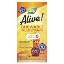 Мультивітаміни Alive! Kids Chewable Multi Nature's