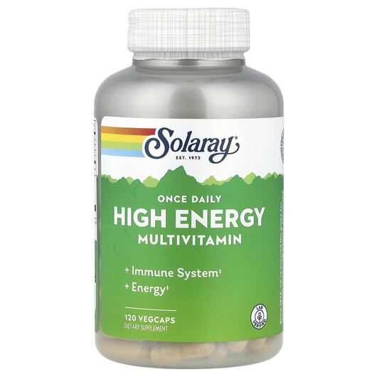 Основне фото товара Once Daily High Energy Multi-Vita-Min, Мультивітаміни, 120 капсул