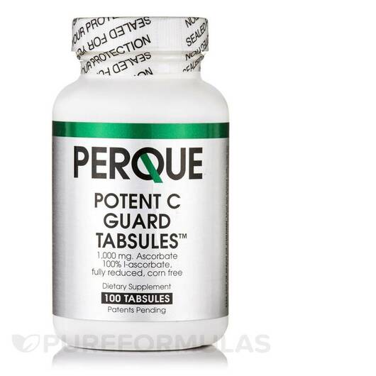 Основне фото товара Perque, Potent C Guard, Підтримка імунітету, 100 таблеток