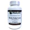 Фото товару Vinco, Brain/Memory with Huperzine A, Підтримка мозку, 60 капсул