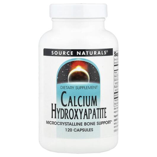 Основне фото товара Calcium Hydroxyapatite 120, Кальцію Гідроксиапатит, 120 капсул