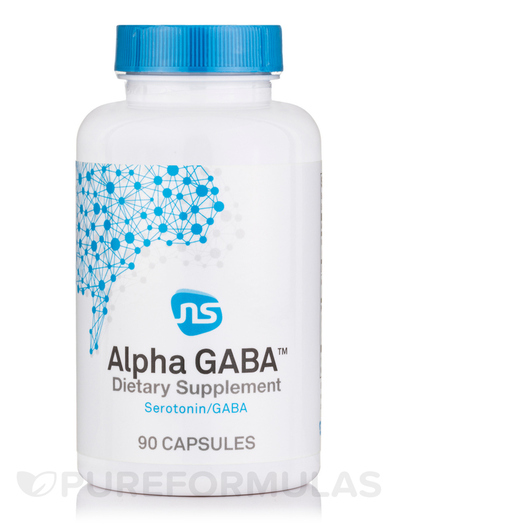 Основне фото товара NeuroScience, Alpha GABA, ГАМК, 90 капсул