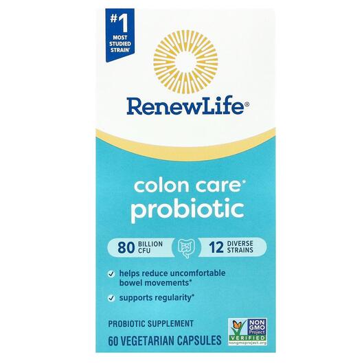 Основне фото товара Ultimate Flora Colon Care Probiotic 80 Billion, Пробіотики, 60 ка