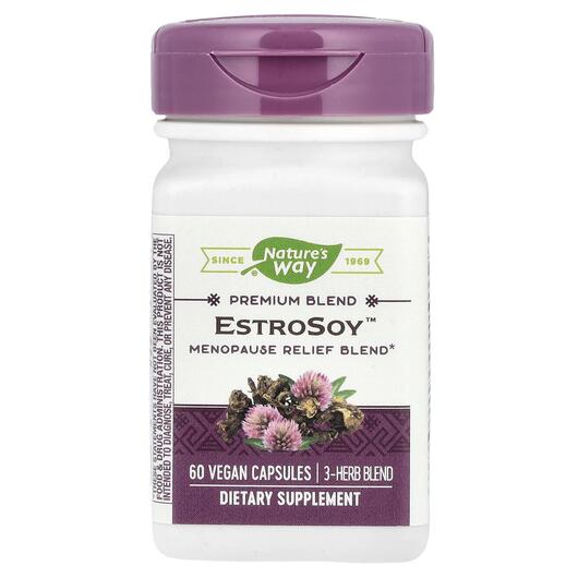 Основне фото товара Nature's Way, EstroSoy Menopause, Підтримка менопаузи, 60 ка