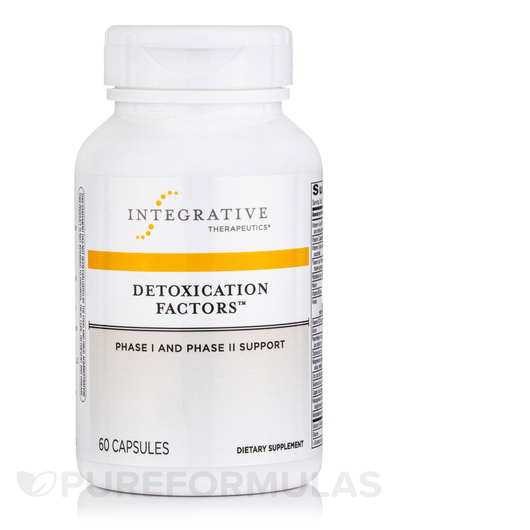 Основне фото товара Detoxication Factors, Детокс та очищення, 60 капсул
