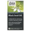 Фото товару Gaia Herbs, Black Seed Oil, Олія Черного Тмина, 60 капсул