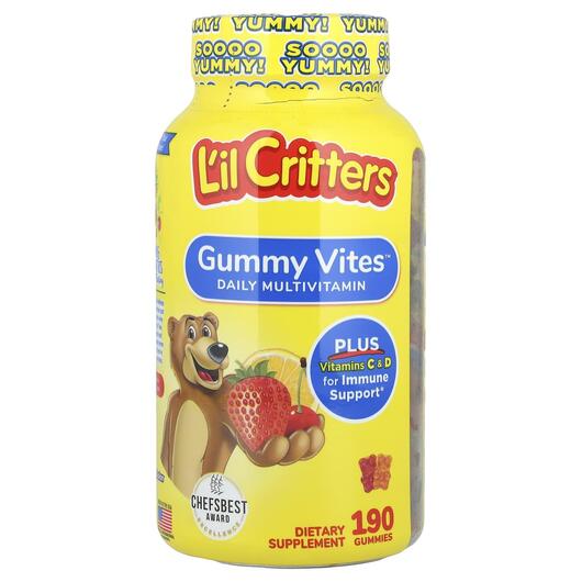 Основне фото товара Gummy Vites Complete Multi, Гамі Вітесс Вітаміни, 190 цукерок