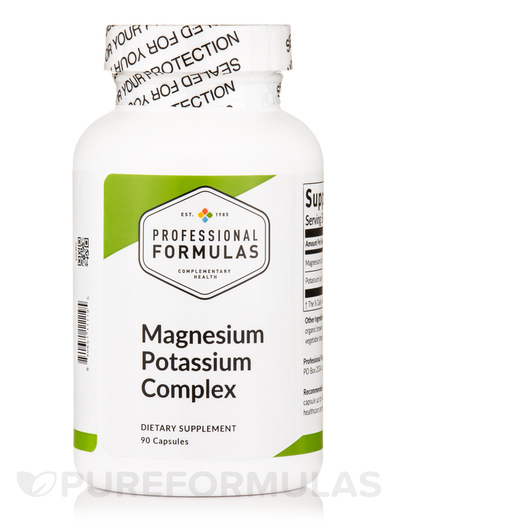 Основне фото товара Magnesium/Potassium Complex, Магній, 90 капсул