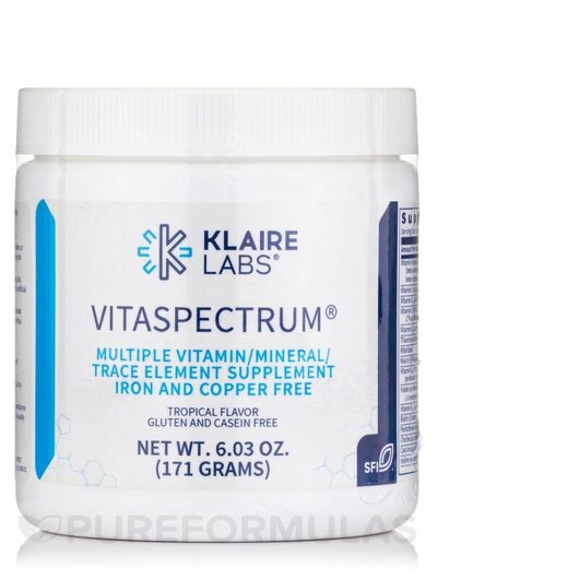 Основне фото товара VitaSpectrum Powder Tropical Flavor, Мультивітаміни, 165 г