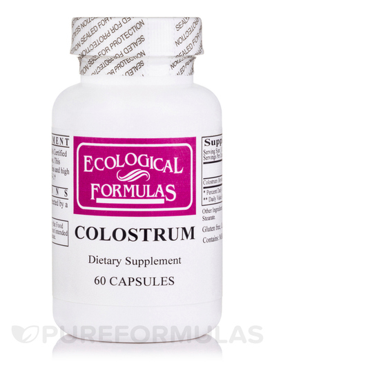 Основне фото товара Colostrum 26% Immunoglobulins 300 mg, Колострум, 60 капсул