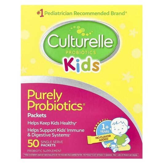Основне фото товара Kids Daily Probiotic, Пробіотик для дітей, 50 пакетиків
